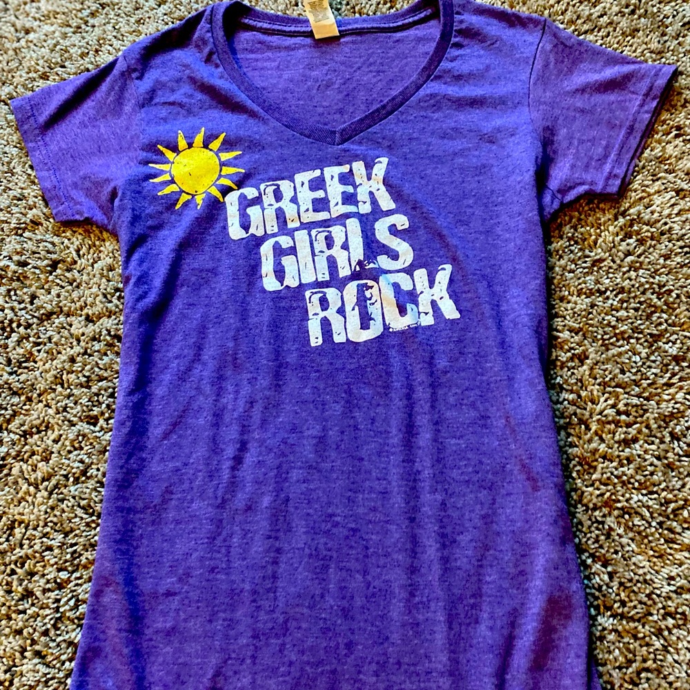 Greek Girls Rock T-Shirt Size M